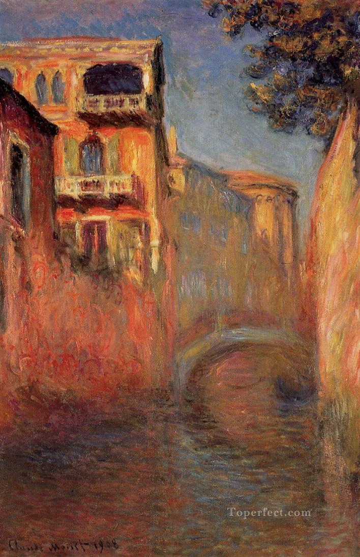 Rio della Salute II Claude Monet Oil Paintings